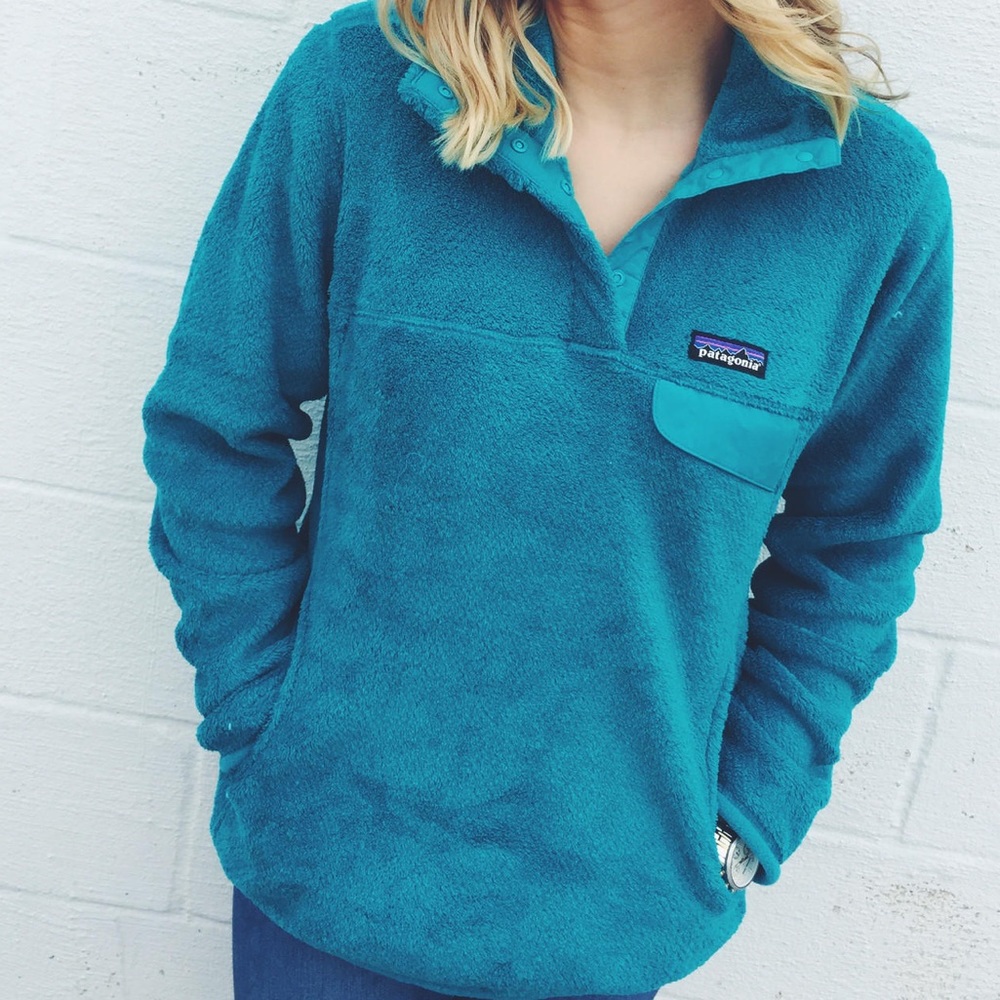 Patagonia Re-Tool Snap-T Fleece Pullover BLUE